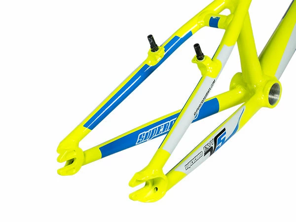 Supercross Envy V5 BMX Race Frame-Hi-Vis Yellow FRAMES 3 Supercross Envy V5 BMX Race Frame-Hi-Vis Yellow FRAMES