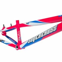 Supercross Envy V5 BMX Race Frame-Neon Pink