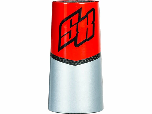 Supercross Envy BLK Carbon Fiber BMX Race Frame-Red/Silver 2 Supercross Envy BLK Carbon Fiber BMX Race Frame-Red/Silver