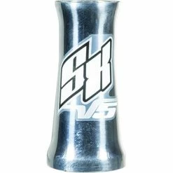 Supercross Envy V5 BMX Race Frame-Mirror Polished/Grey-White Stickers