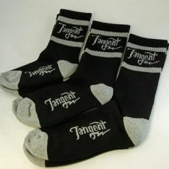 SHOES Tangent Tubular Socks-Black/Grey