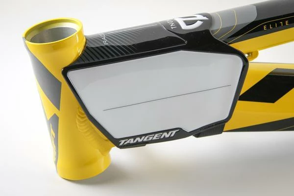 Numbers/Plates/Padsets Tangent Side Plate-Black/White 2 Numbers/Plates/Padsets Tangent Side Plate-Black/White