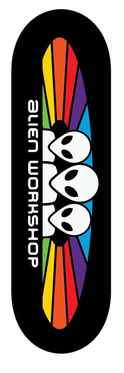 Toys Tech Deck Mini Skateboard-Alien Workshop Series 2-Rainbow 1 Toys Tech Deck Mini Skateboard-Alien Workshop Series 2-Rainbow