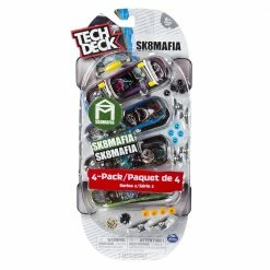 Tech Deck Mini Skateboard-Sk8mafia Series 2-4 Pack