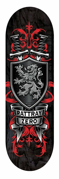 Tech Deck Mini Skateboard-Zero Series 2-John Rattray 1 Tech Deck Mini Skateboard-Zero Series 2-John Rattray