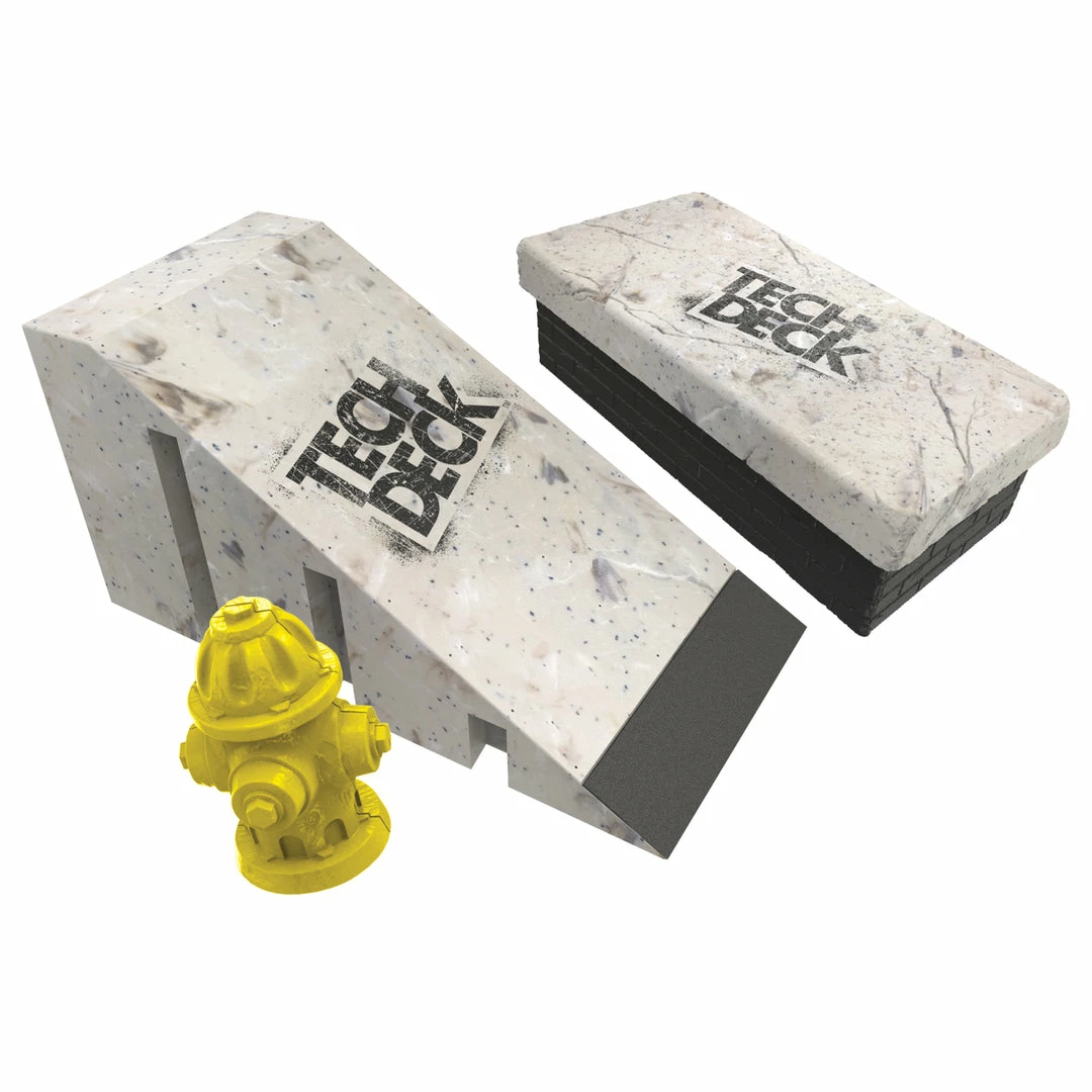 J&R Bicycles, Inc. Tech Deck Build A Park-Kicker/Funbox/Hydrant 4 J&R Bicycles, Inc. Tech Deck Build A Park-Kicker/Funbox/Hydrant