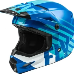 Fly Racing Kinetic Thrive Helmet-Blue/White Helmets 9 Fly Racing Kinetic Thrive Helmet-Blue/White Helmets