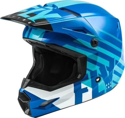 Fly Racing Kinetic Thrive Helmet-Blue/White Helmets 5 Fly Racing Kinetic Thrive Helmet-Blue/White Helmets