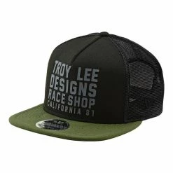 APPAREL Troy Lee Designs RC Cali Snapback Hat-Rifle Green