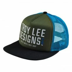 Troy Lee Step Up Snapback Hat-Military APPAREL