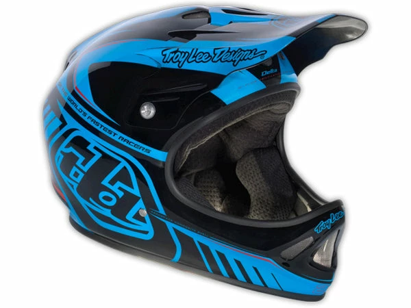PROTECTIVE GEAR Troy Lee 2013 D2 Delta Composite Helmet-Blue 1 PROTECTIVE GEAR Troy Lee 2013 D2 Delta Composite Helmet-Blue