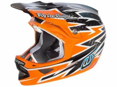 Troy Lee 2013 D3 Carbon Helmet-Zap Orange 3 Troy Lee 2013 D3 Carbon Helmet-Zap Orange