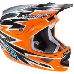 Troy Lee 2013 D3 Carbon Helmet-Zap Orange
