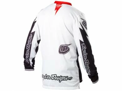 Troy Lee 2013 GP Air Jersey-Cyclops White RACE WEAR 2 Troy Lee 2013 GP Air Jersey-Cyclops White RACE WEAR