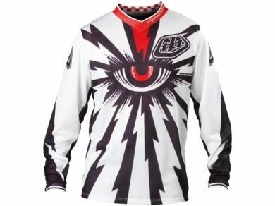 Troy Lee 2013 GP Air Jersey-Cyclops White RACE WEAR 1 Troy Lee 2013 GP Air Jersey-Cyclops White RACE WEAR