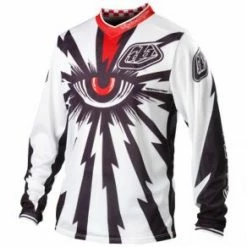 Troy Lee 2013 GP Air Jersey-Cyclops White RACE WEAR 5 Troy Lee 2013 GP Air Jersey-Cyclops White RACE WEAR