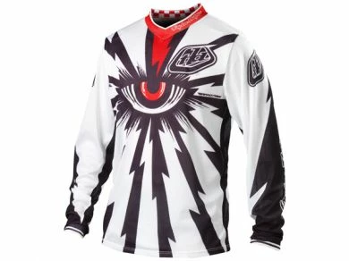 Troy Lee 2013 GP Air Jersey-Cyclops White RACE WEAR 3 Troy Lee 2013 GP Air Jersey-Cyclops White RACE WEAR