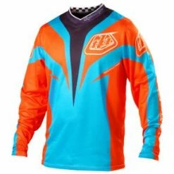 Troy Lee 2013 GP Air Jersey-Mirage Blue/Orange 5 Troy Lee 2013 GP Air Jersey-Mirage Blue/Orange