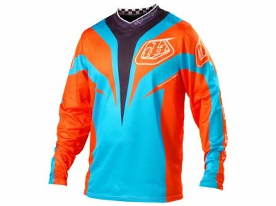 Troy Lee 2013 GP Air Jersey-Mirage Blue/Orange 3 Troy Lee 2013 GP Air Jersey-Mirage Blue/Orange