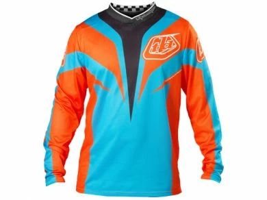 Troy Lee 2013 GP Air Jersey-Mirage Blue/Orange 1 Troy Lee 2013 GP Air Jersey-Mirage Blue/Orange