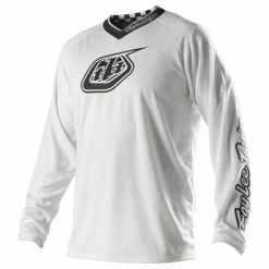 RACE WEAR Troy Lee 2014 GP Race Jersey-White-Out White