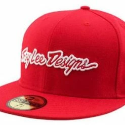 Troy Lee Classic Signature Hat-Red APPAREL