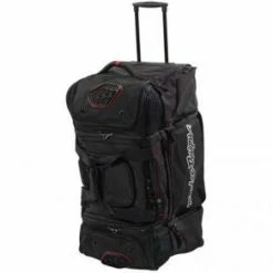 Troy Lee SE Gear Bag-Wheeled-Black Bags & Luggage
