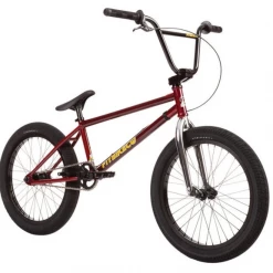 FREESTYLE BIKES Fit TRL 21"TT BMX Bike-Trans Red 11 FREESTYLE BIKES Fit TRL 21