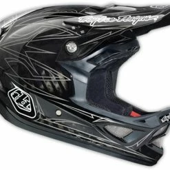 PROTECTIVE GEAR Troy Lee 2015 D3 Pinstripe II Carbon Helmet-Black