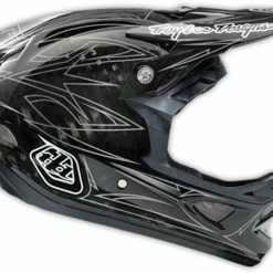PROTECTIVE GEAR Troy Lee 2015 D3 Pinstripe II Carbon Helmet-Black
