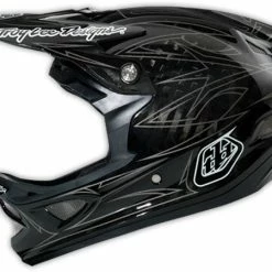 PROTECTIVE GEAR Troy Lee 2015 D3 Pinstripe II Carbon Helmet-Black