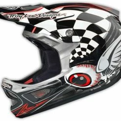 Troy Lee 2014 D3 Finish Line Composite Helmet-Black