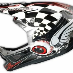 Troy Lee 2014 D3 Finish Line Composite Helmet-Black