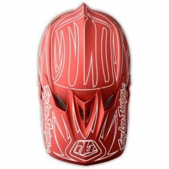 Troy Lee 2014 D3 Pinstripe II Composite Helmet-Red