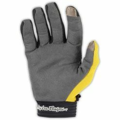 Troy Lee Sprint Gloves-Yellow/Black RACE WEAR