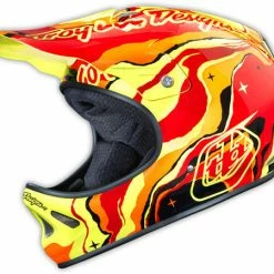 PROTECTIVE GEAR Troy Lee 2015 D2 Helmet-Galaxy Red