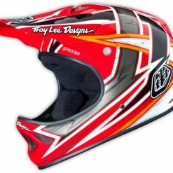 PROTECTIVE GEAR Troy Lee 2015 D2 Helmet-Proven Red