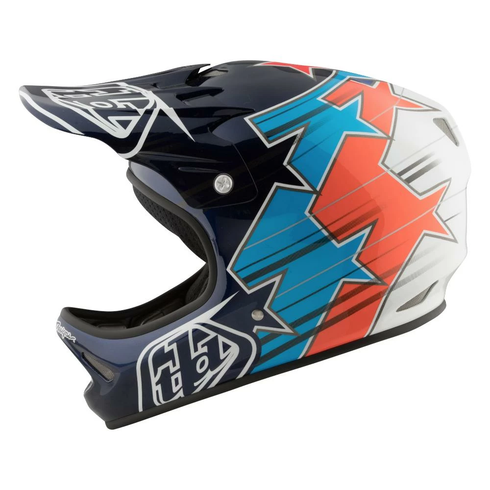 Troy Lee D2 Composite Helmet-Fusion Blue PROTECTIVE GEAR 5 Troy Lee D2 Composite Helmet-Fusion Blue PROTECTIVE GEAR