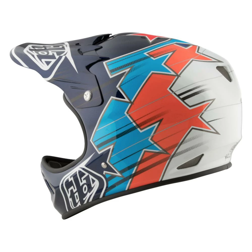 Troy Lee D2 Composite Helmet-Fusion Blue PROTECTIVE GEAR 3 Troy Lee D2 Composite Helmet-Fusion Blue PROTECTIVE GEAR