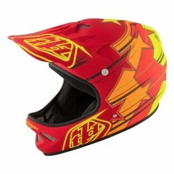 PROTECTIVE GEAR Troy Lee D2 Composite Helmet-Fusion Red