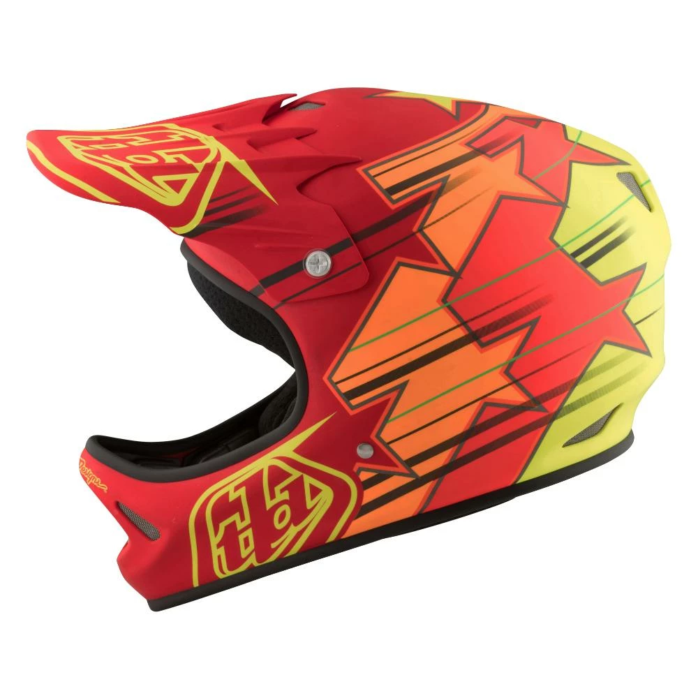 PROTECTIVE GEAR Troy Lee D2 Composite Helmet-Fusion Red 9 PROTECTIVE GEAR Troy Lee D2 Composite Helmet-Fusion Red