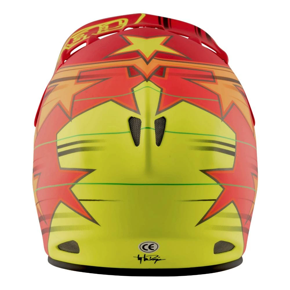 PROTECTIVE GEAR Troy Lee D2 Composite Helmet-Fusion Red 4 PROTECTIVE GEAR Troy Lee D2 Composite Helmet-Fusion Red