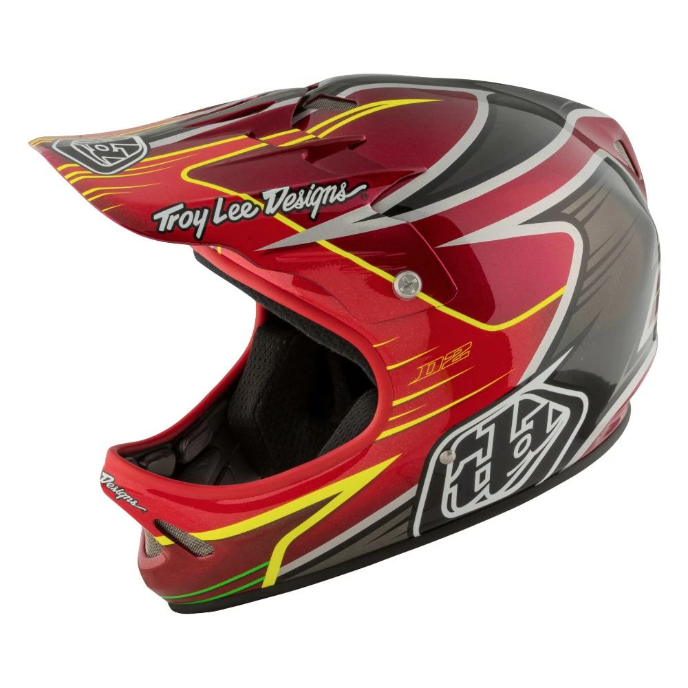Troy Lee D2 Composite Helmet-Pulse Red 1 Troy Lee D2 Composite Helmet-Pulse Red
