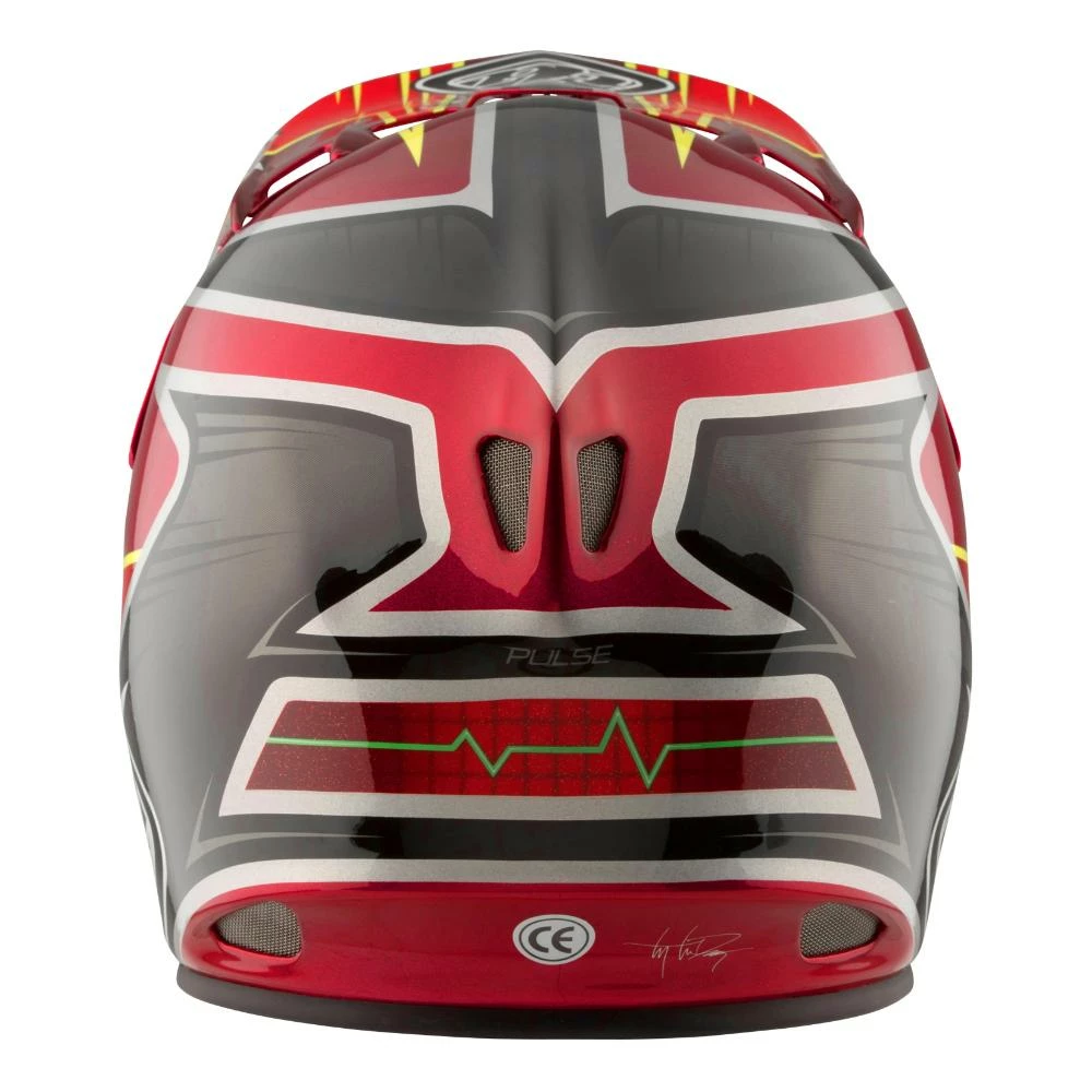 Troy Lee D2 Composite Helmet-Pulse Red 8 Troy Lee D2 Composite Helmet-Pulse Red
