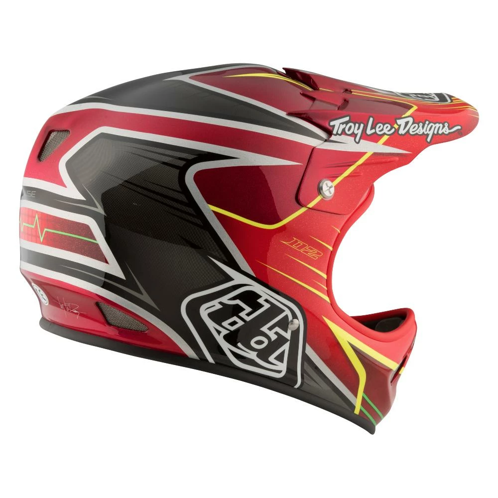 Troy Lee D2 Composite Helmet-Pulse Red 9 Troy Lee D2 Composite Helmet-Pulse Red