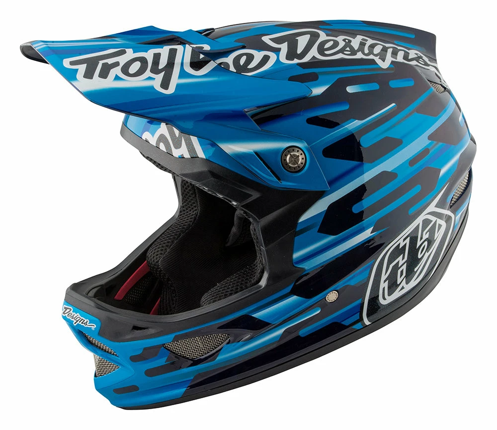 Troy Lee D3 Carbon MIPS Helmet-Code Blue 1 Troy Lee D3 Carbon MIPS Helmet-Code Blue