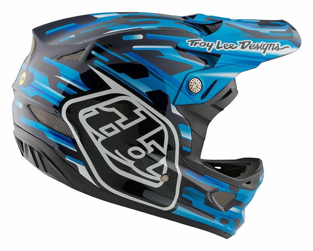 Troy Lee D3 Carbon MIPS Helmet-Code Blue 9 Troy Lee D3 Carbon MIPS Helmet-Code Blue