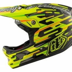 Troy Lee D3 Carbon MIPS Helmet-Code Yellow