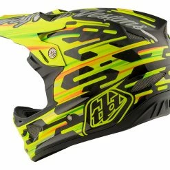 Troy Lee D3 Carbon MIPS Helmet-Code Yellow