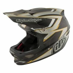 PROTECTIVE GEAR Troy Lee D3 Carbon MIPS Helmet-Cadence Gray